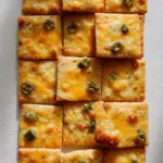 Jalapeno Cheddar Sourdough Discard Crackers