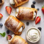 Vegan Pains Au Chocolat With Berries & Chantilly Cream