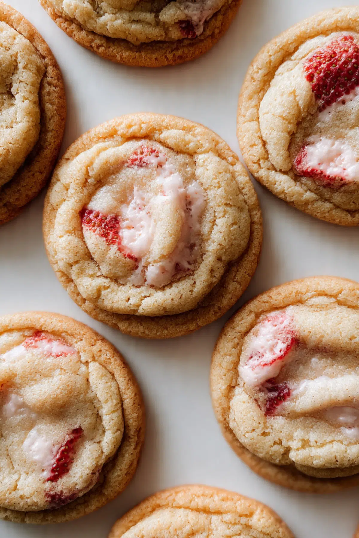 Strawberry Cheesecake Cookies