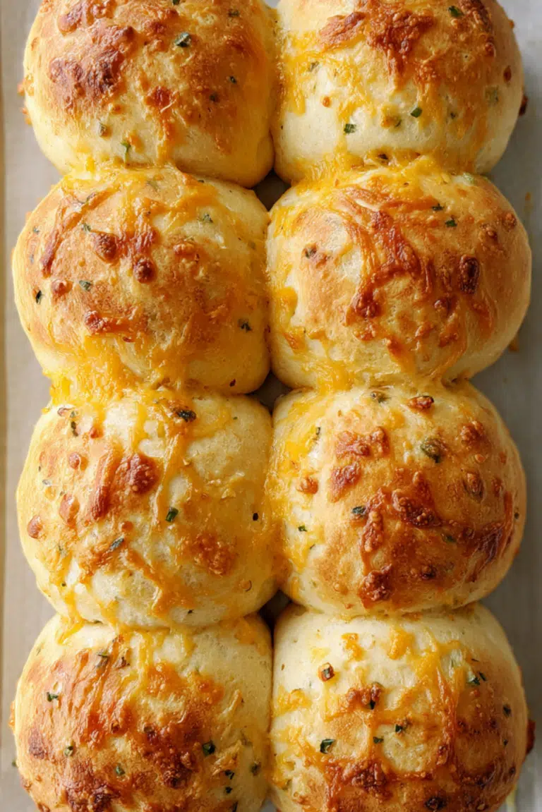 Jalapeno Cheddar Sourdough Dinner Rolls