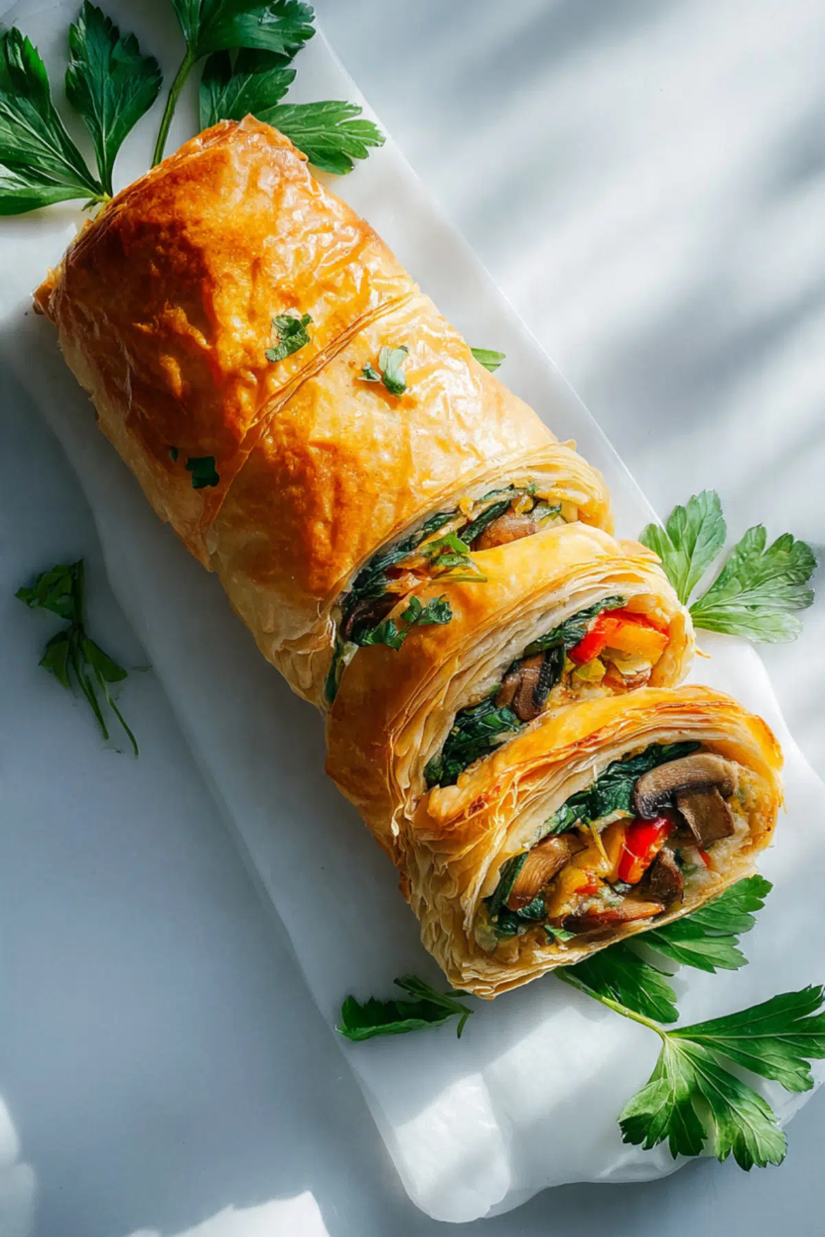 Savory Veggie Strudel