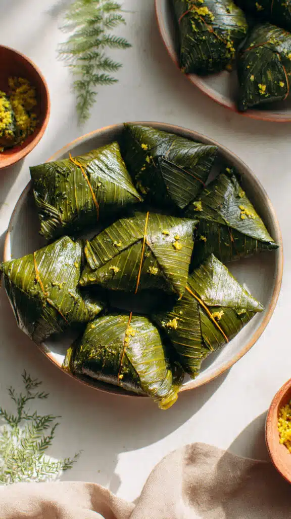 Pat Shak-er Paturi (Jute Leaf Paturi)