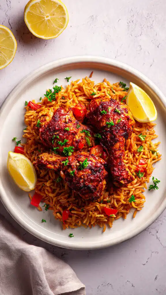 PERI PERI CHICKEN SPICED RICE