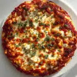 Crustless Cottage Cheese Pizza