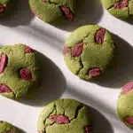 STRAWBERRY MATCHA COOKIES