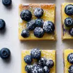 Blueberry lemon bars