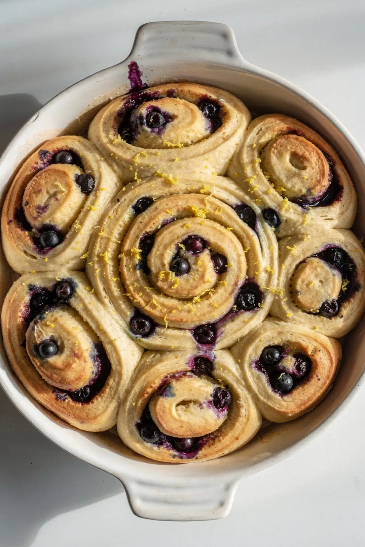Lemon Blueberry Rolls Recipe