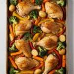 One Pan Baked Chicken & Veggies
