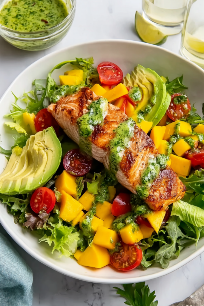 Mango Salmon Salad