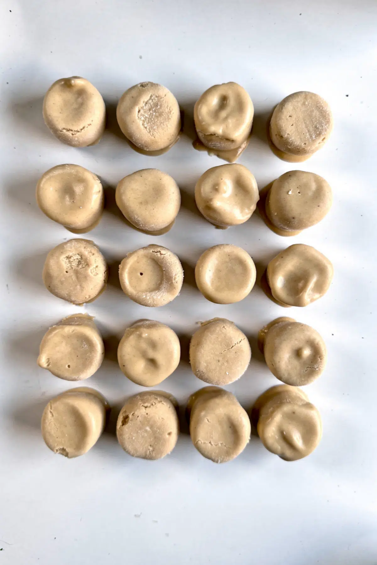 Frozen Greek Yogurt Peanut Butter Bites