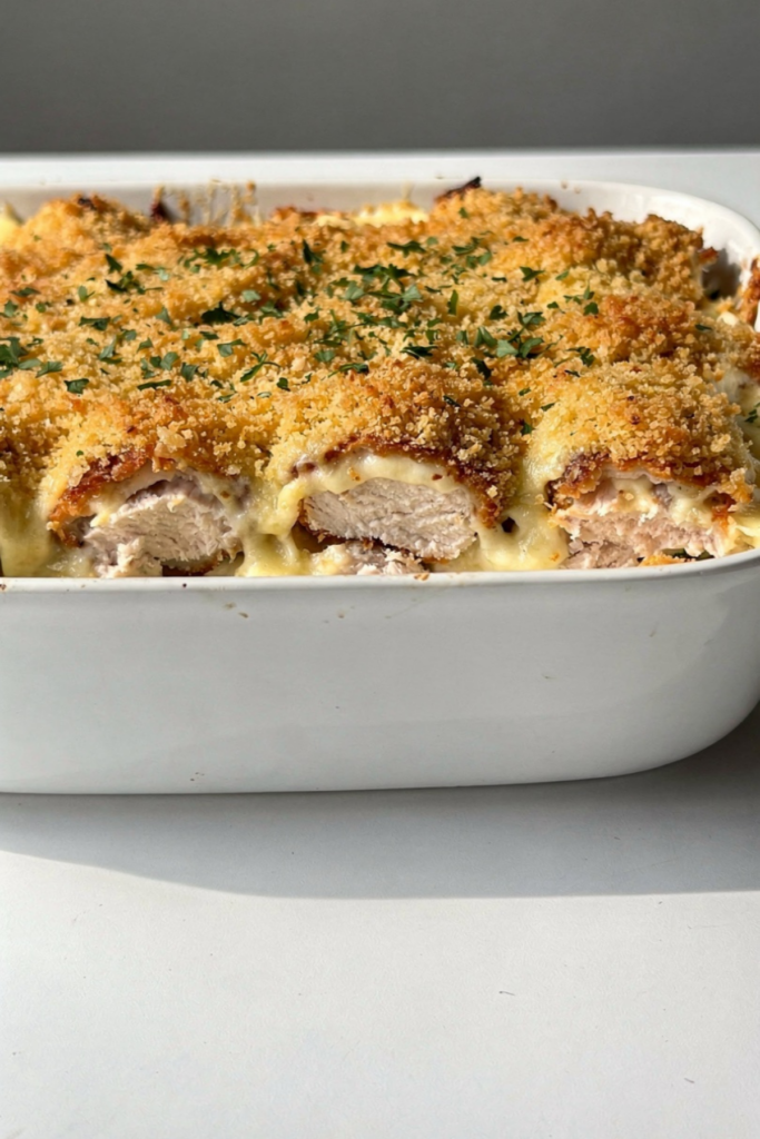Chicken Cordon Bleu Casserole