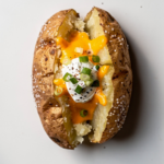 Loaded Steakhouse Baked Potatoes