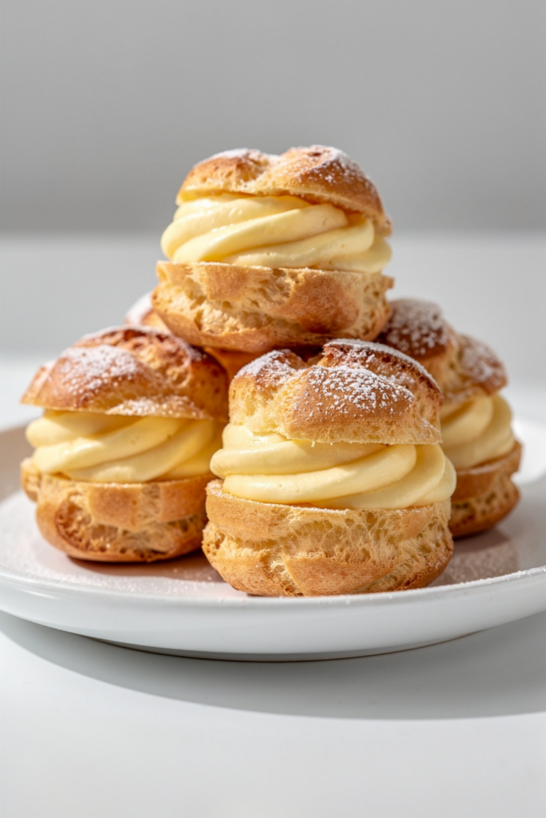Lemon Cream Puffs