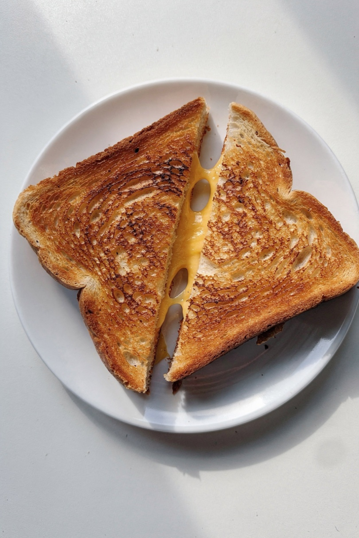 Microwavable Grilled Cheese