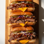Smoky BBQ Pulled Beef Sandwiches