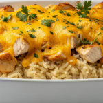 Dump-and-Bake Chicken & Rice