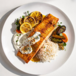 Yogurt and Spice Roasted Salmon