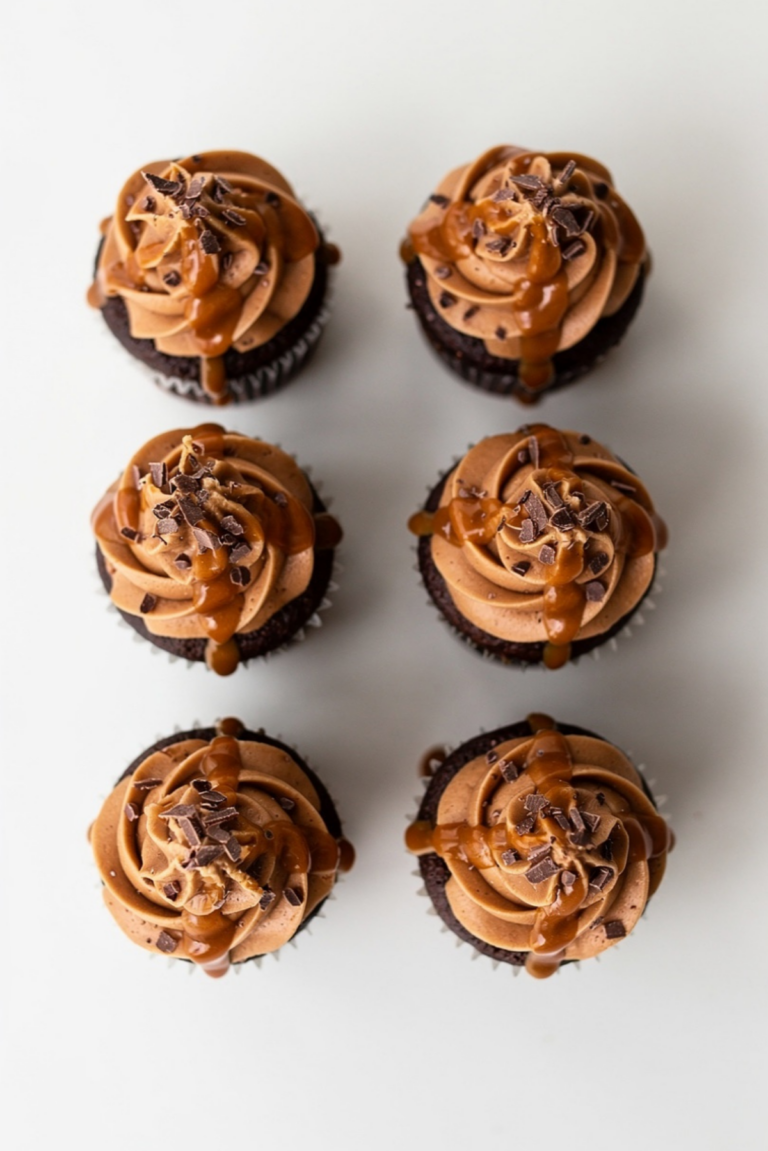Chocolate Caramel Cupcakes Recipe