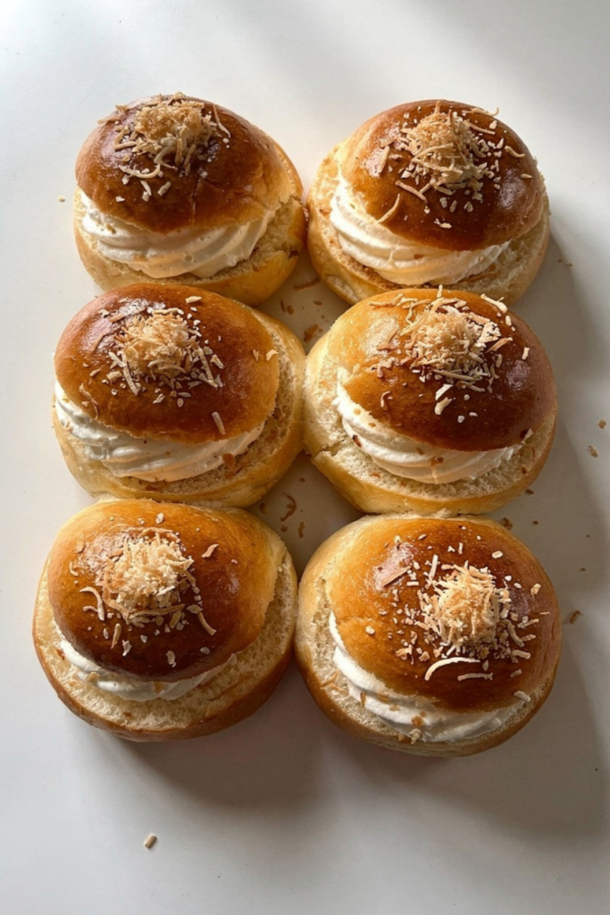 Coconut Cream Buns