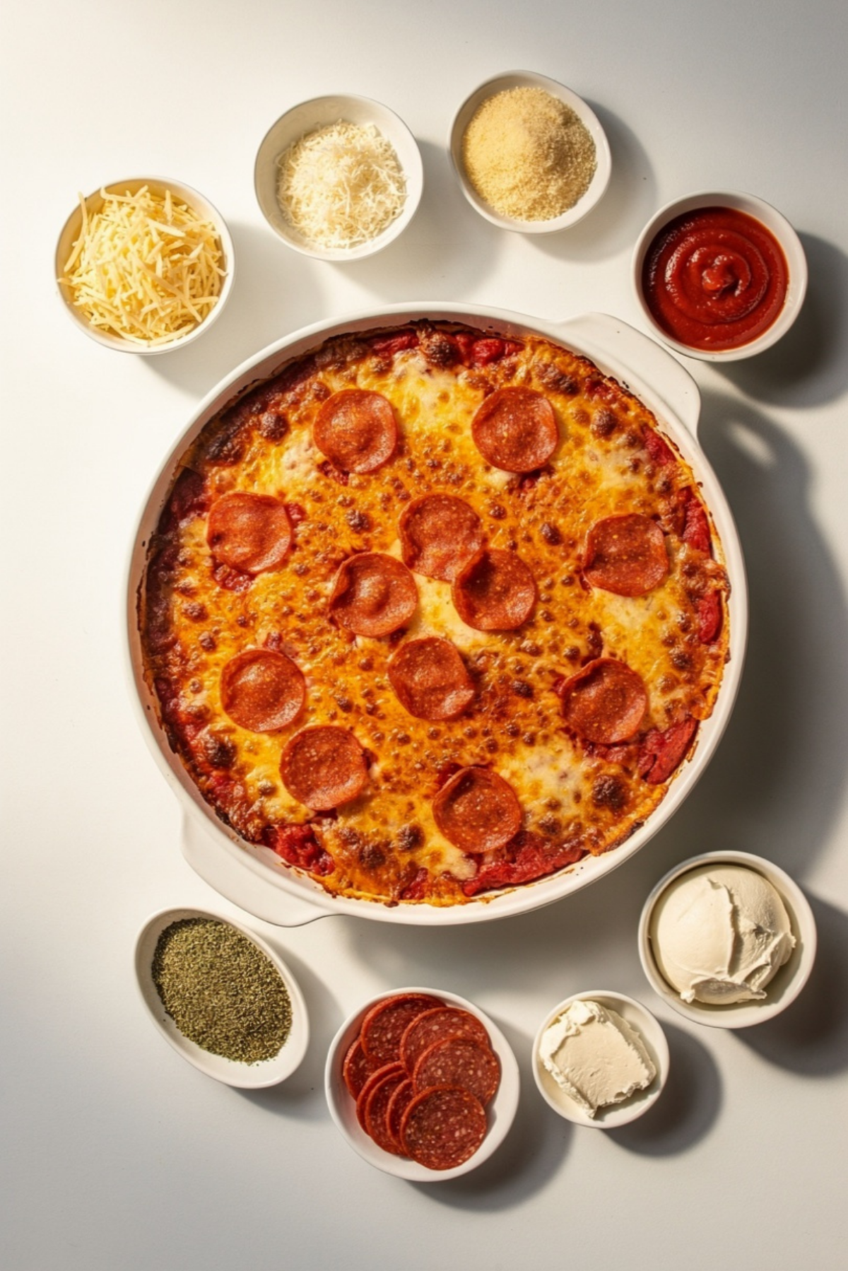 Pepperoni Pizza Cheese Dip