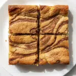 Irresistibly Chewy Cinnamon Swirl Snickerdoodle Blondies Recipe