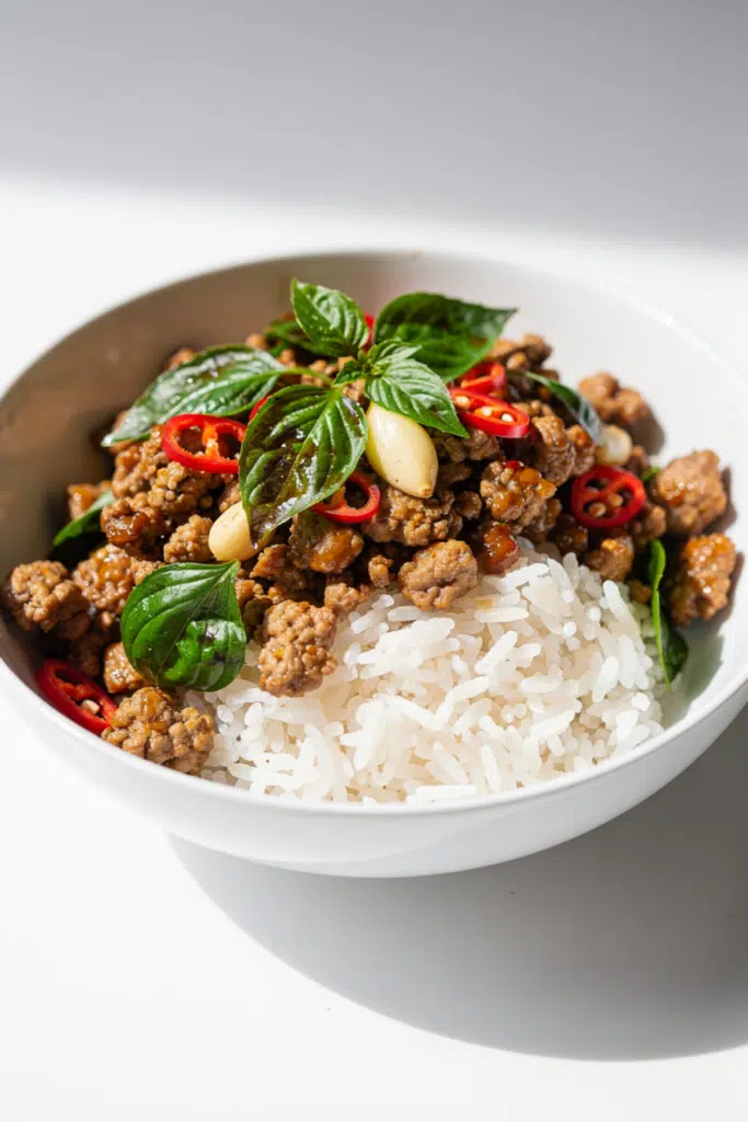20 Minute Thai Basil Chicken