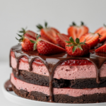 Strawberry Brownie Cheesecake Recipe