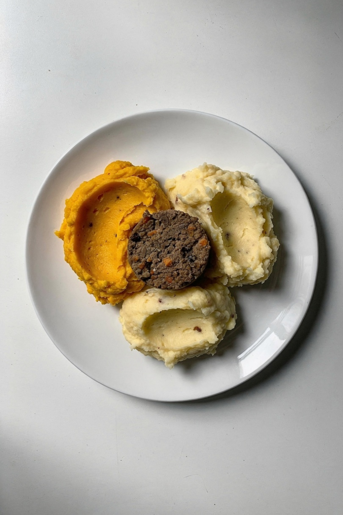 Haggis with Neeps & Tatties