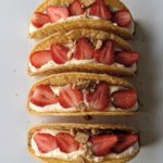 Strawberry Cheesecake Tacos